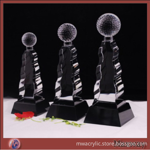 Crystal Carving Award Medal